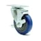 Service Caster 4 Inch Blue Polyurethane Wheel Swivel Top Plate Caster with Brake SCC-20S414-PPUB-BLUE-TLB-TP3 - alternate 4